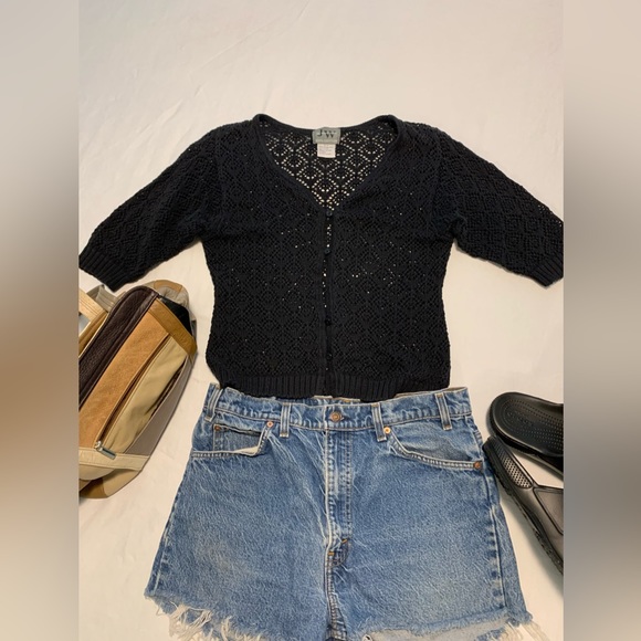 90’s Jean Works & Company granny knit top - Picture 2 of 8